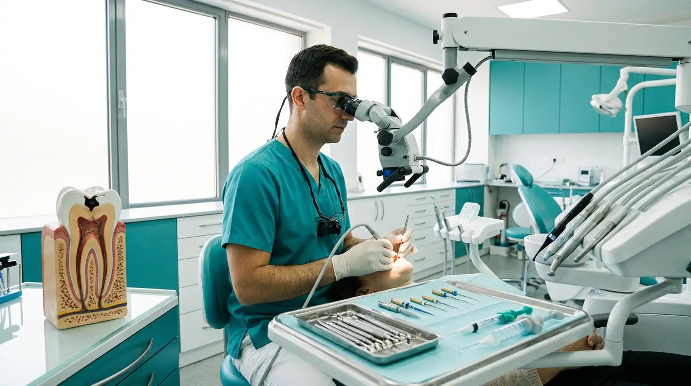 Endodontia e tratamento de canais na DentalSul, Algarve