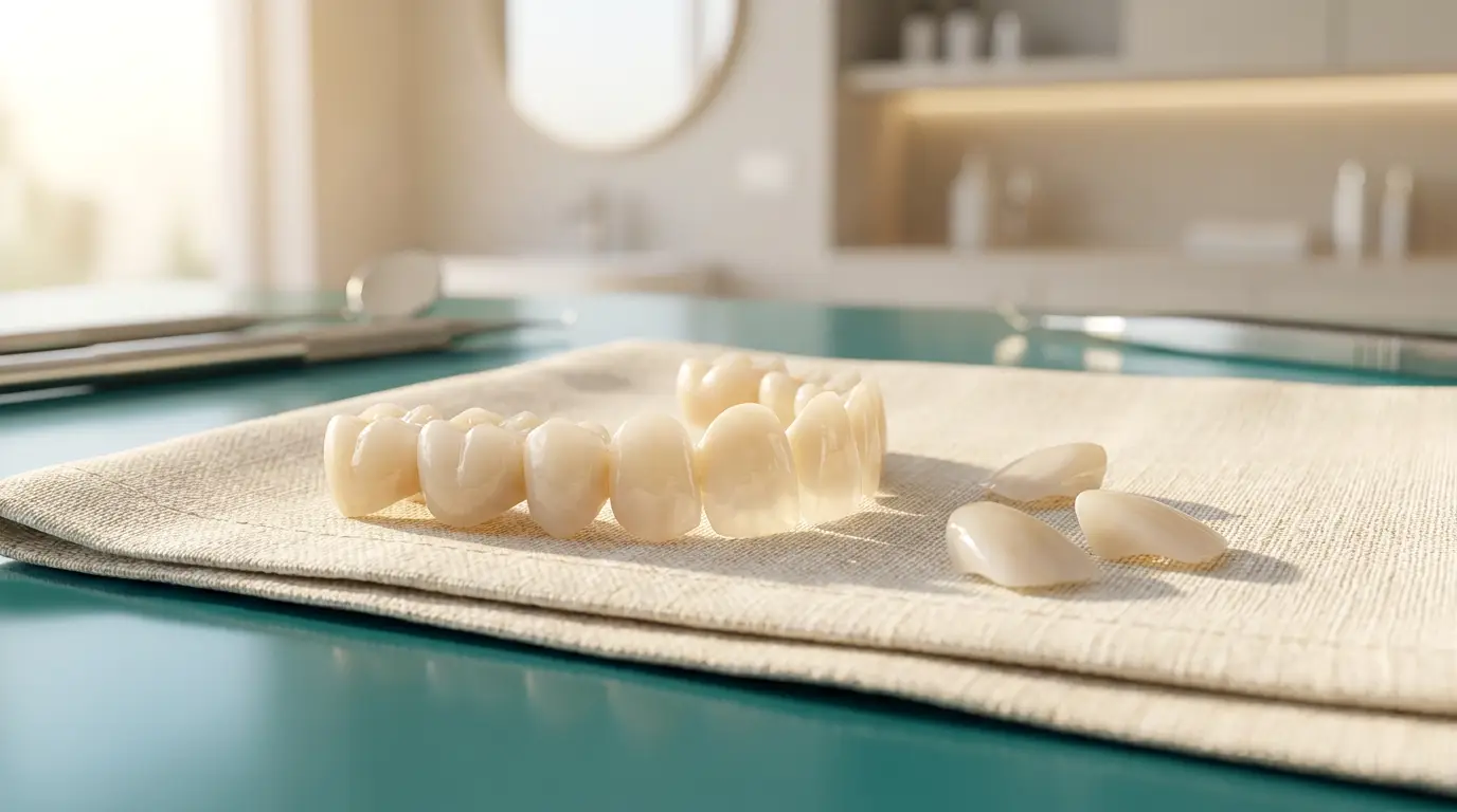 Prótese fixa e facetas cerâmicas na DentalSul, Algarve