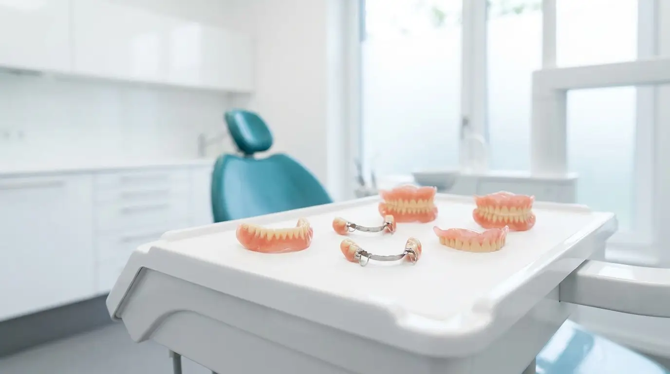 Prótese removível na DentalSul, clínica dentária no Algarve